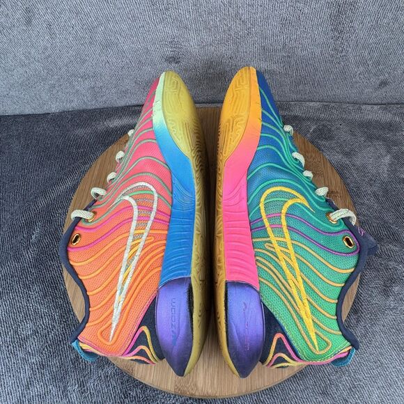 Nike KD 16 Shoes Mens Size 9.5 Multi-Color Basketball Mismatched HF5353-400 - Picture 7 of 11